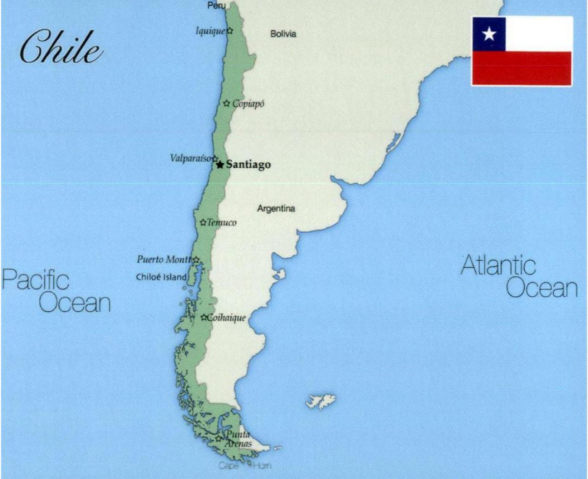 نقشه شهر شیلی